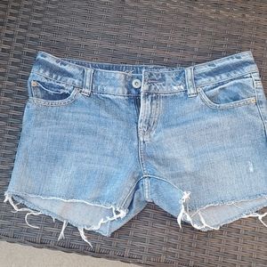 AE American Eagle low rise jean shorts